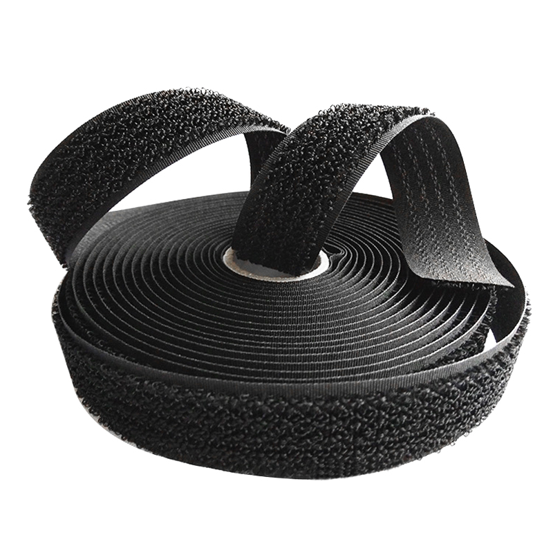 Hook and loop fastener with hook and loop on the same side