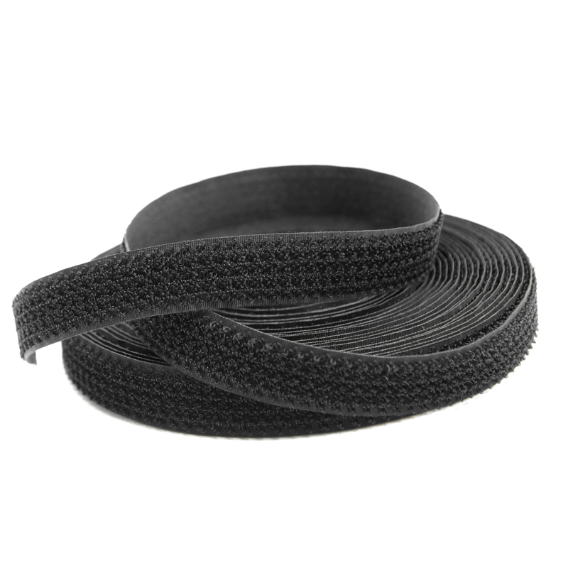 Hook and loop fastener with hook and loop on the same side