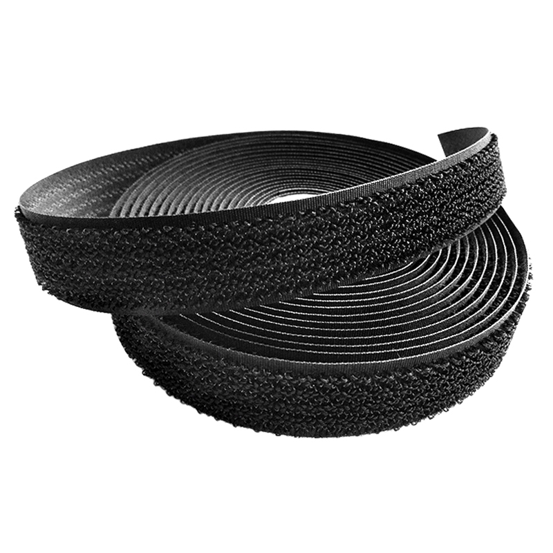 Hook and loop fastener with hook and loop on the same side