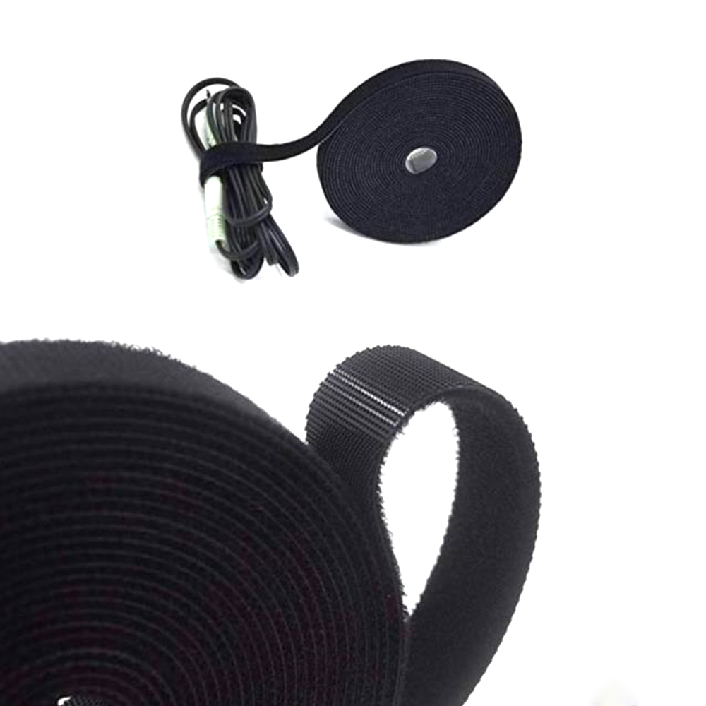 Back-to-back hook and loop fasteners