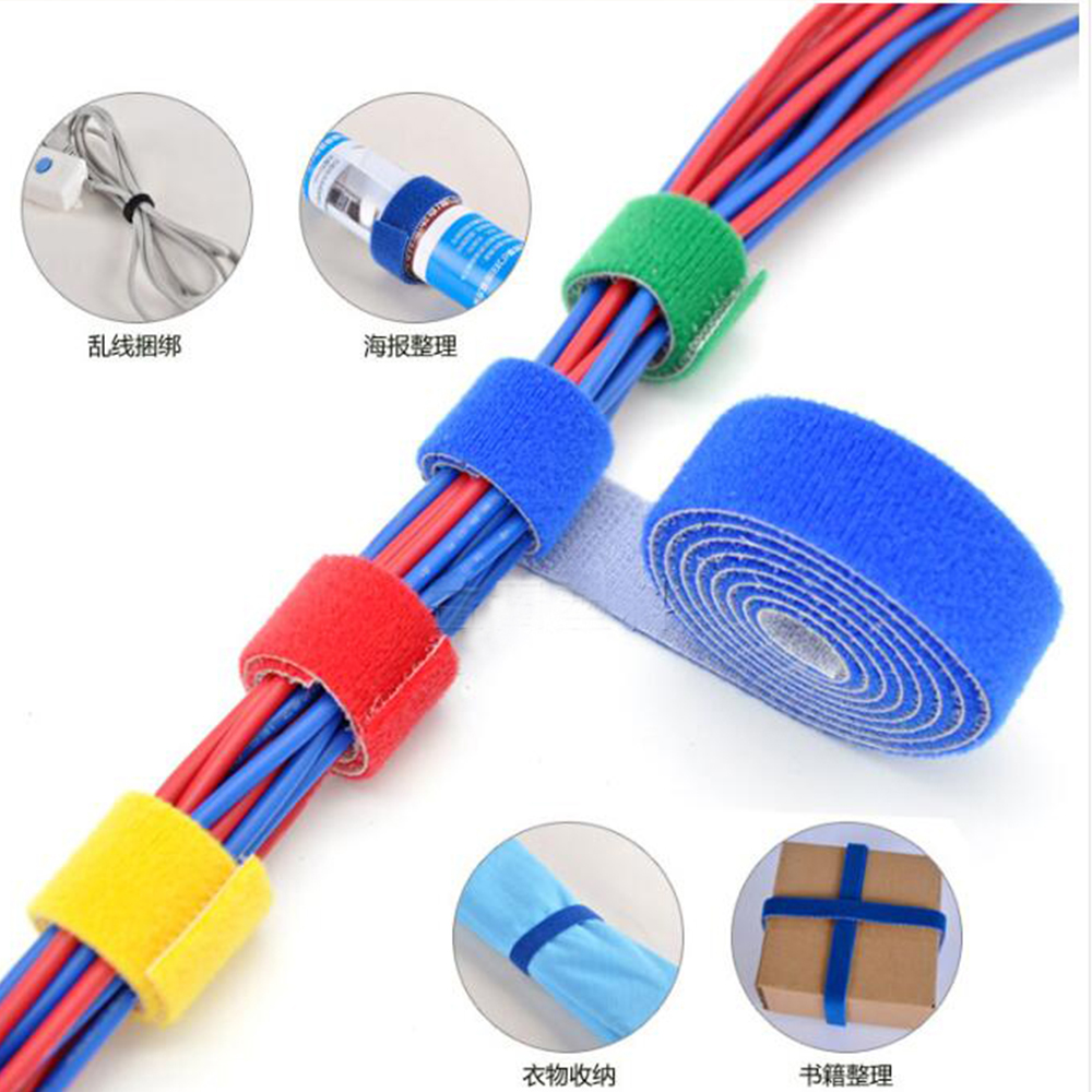Back-to-back hook and loop fasteners