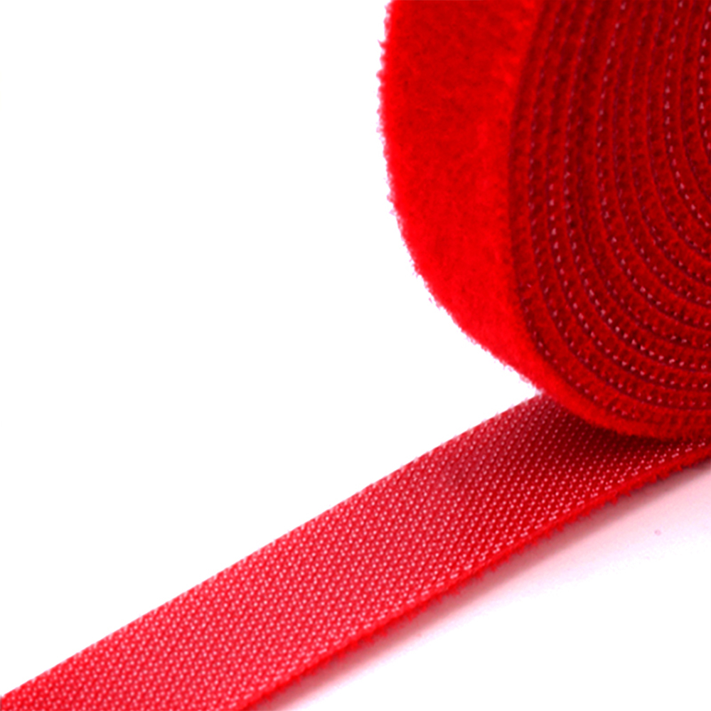 Back-to-back hook and loop fasteners