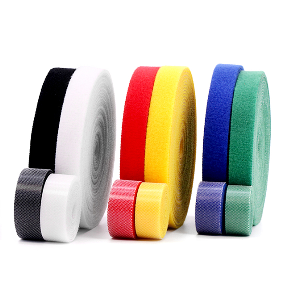Back-to-back hook and loop fasteners
